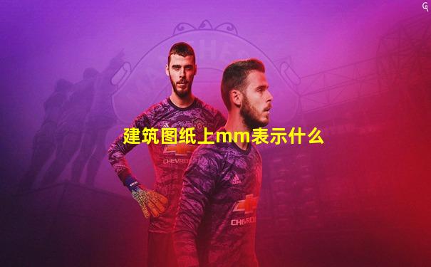建筑图纸上mm表示什么