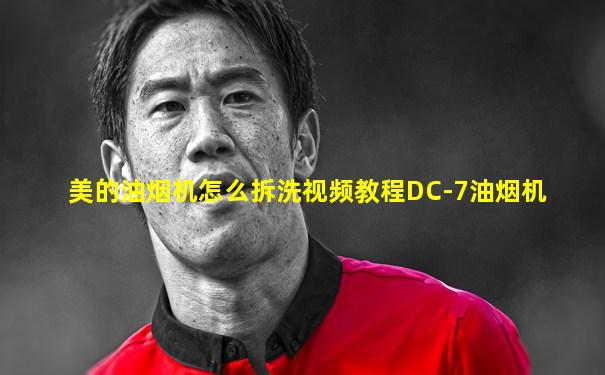 美的油烟机怎么拆洗视频教程DC-7油烟机