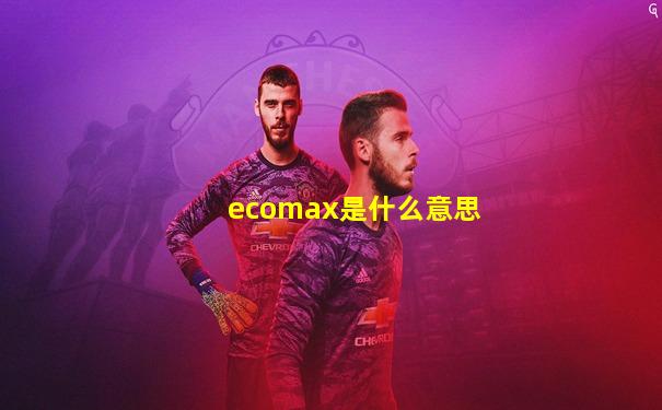 ecomax是什么意思