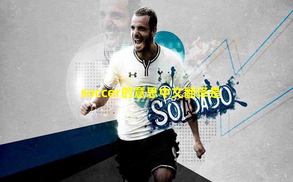 soccer的意思中文翻译是