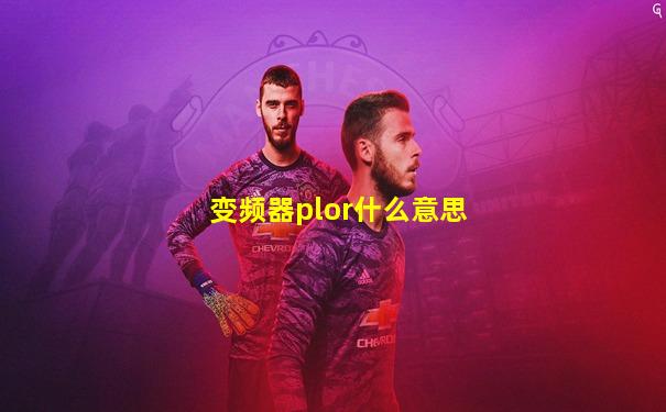 变频器plor什么意思